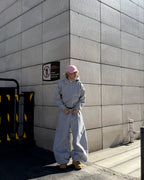 BASIC HOODIE CROPPED FIT GRIS