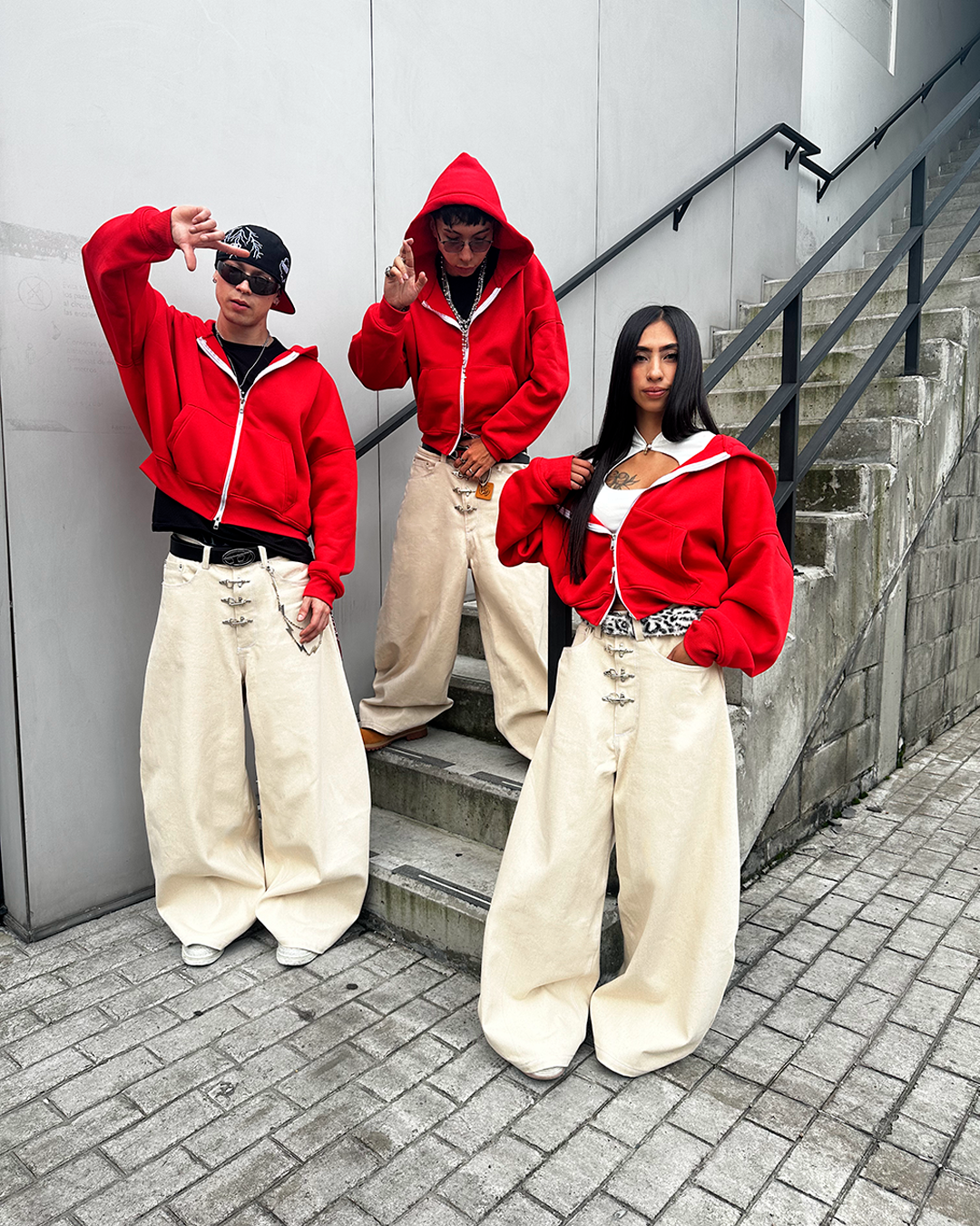 AIZO BARREL PANT MARFIL