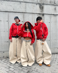 AIZO BARREL PANT MARFIL