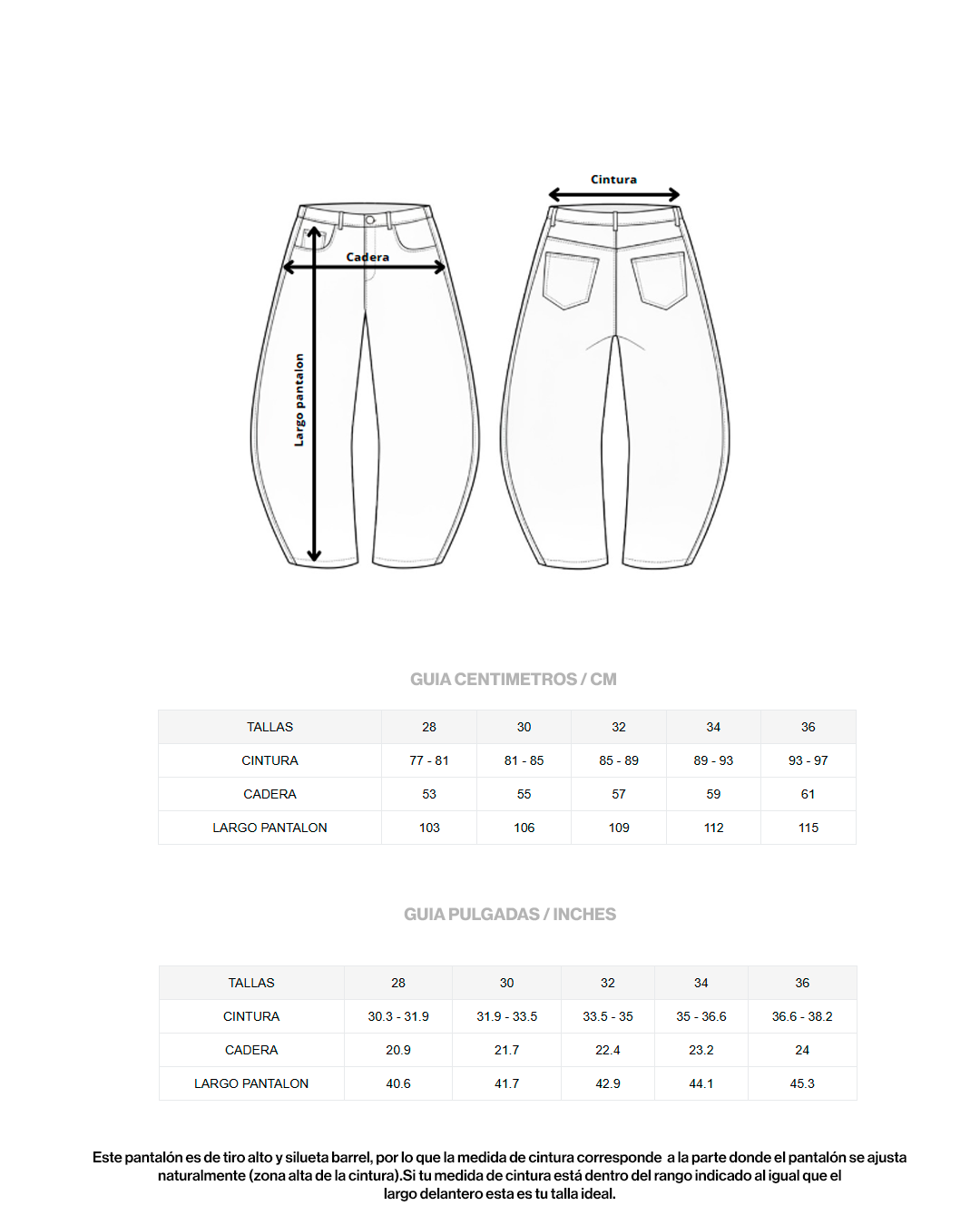 AIZO BARREL PANT