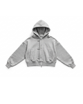 FIREMAN CLASP BASIC HOODIE TIPO ZIP GRIS